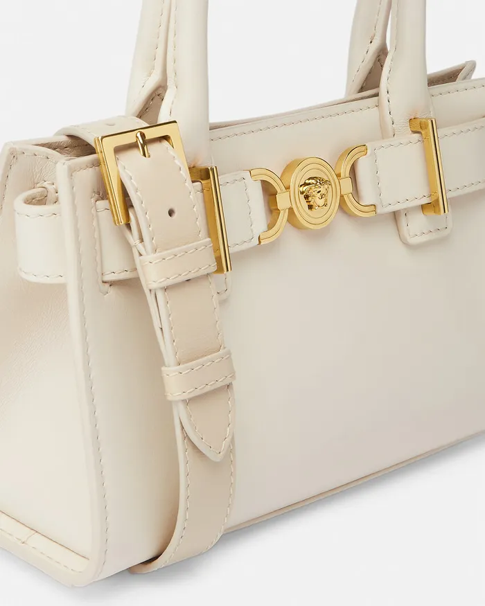 Totes Women Versace Medusa 03995 Small Tote Bag Beige