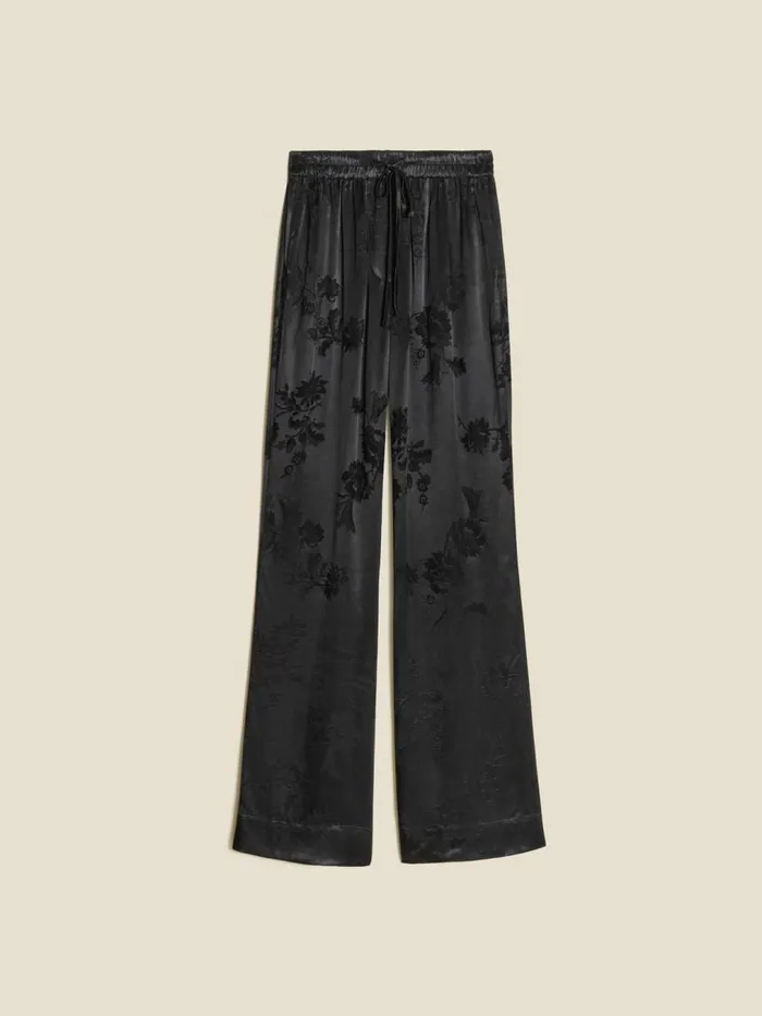 Trousers and Shorts Women Holzweiler Pom Jaquard Trousers Black