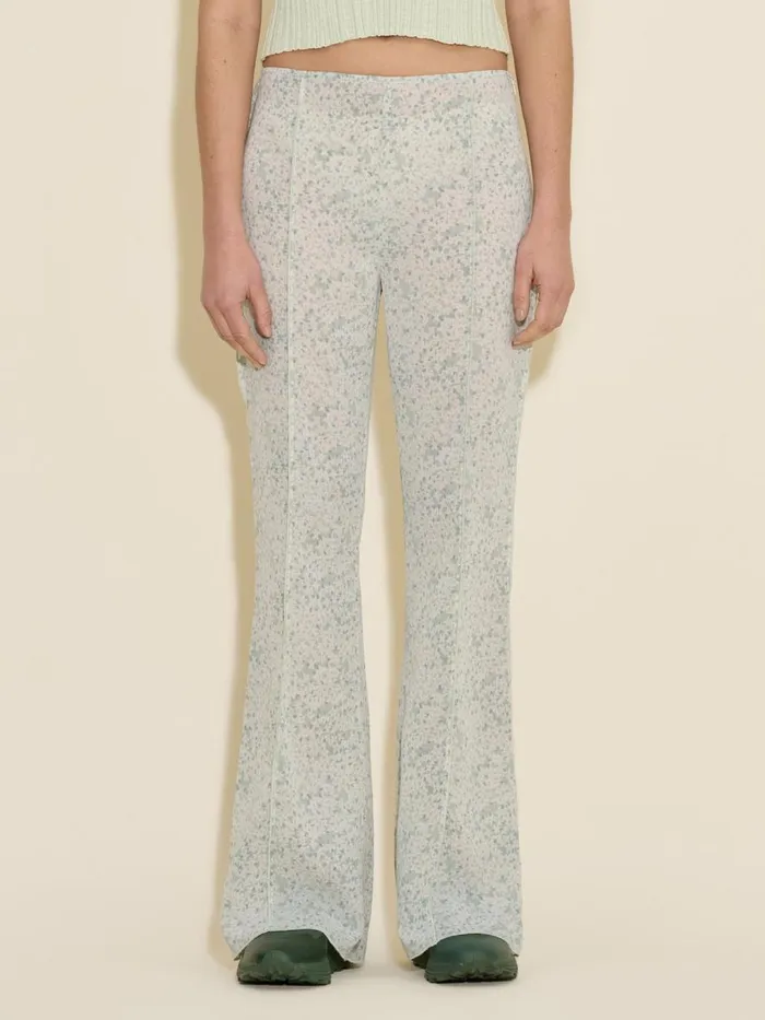 Trousers and Shorts Women Holzweiler Valery Print Trousers Green Mix
