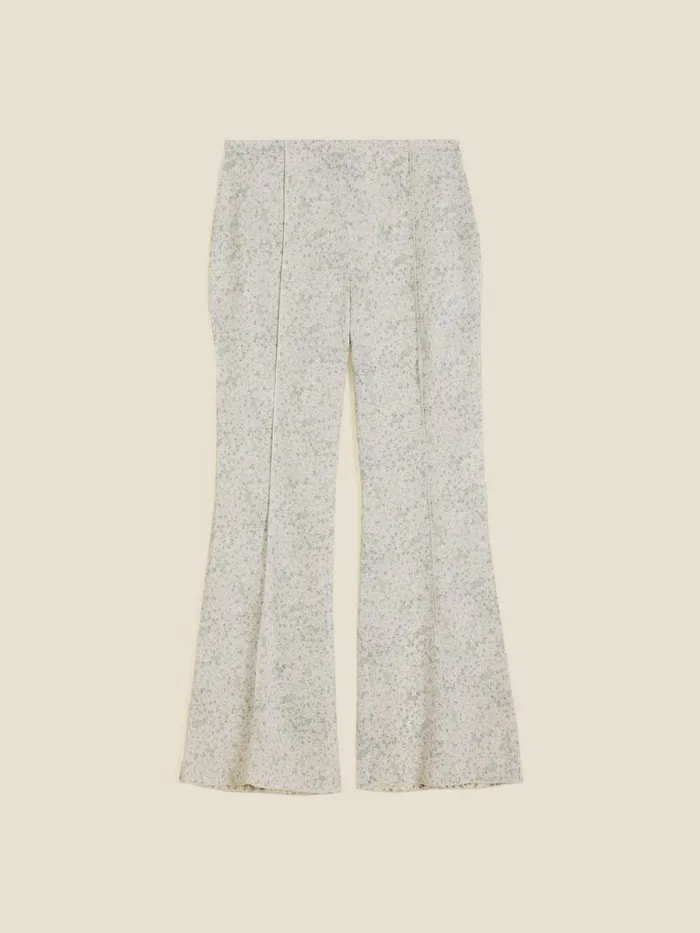 Trousers and Shorts Women Holzweiler Valery Print Trousers Green Mix