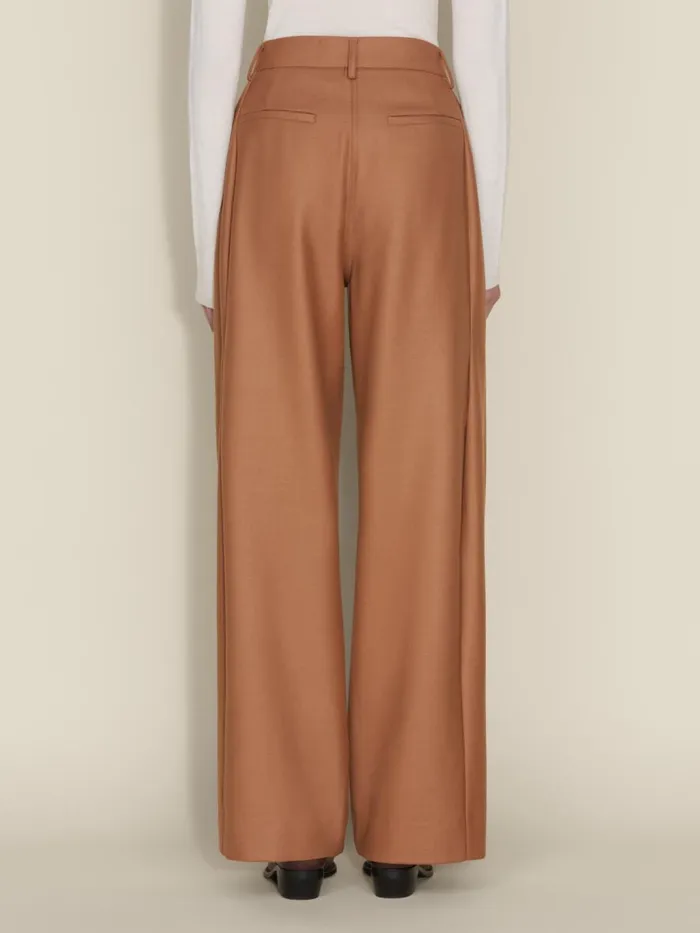 Trousers and Shorts Women Holzweiler Vidda Trousers Camel