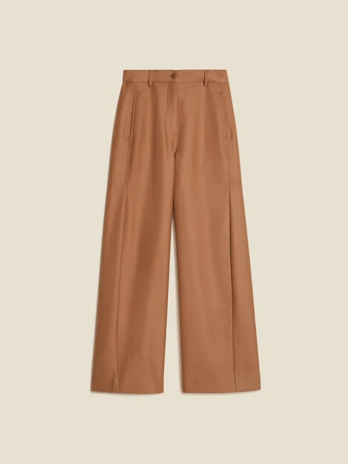 Trousers and Shorts Women Holzweiler Vidda Trousers Camel