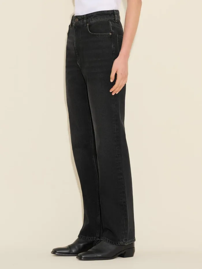Trousers and Shorts Women Holzweiler W Regular Jeans Black Washed