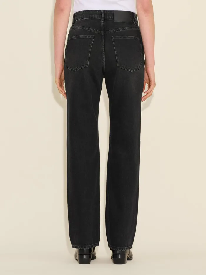 Trousers and Shorts Women Holzweiler W Regular Jeans Black Washed