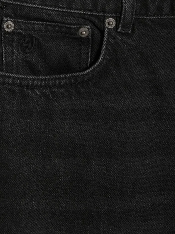 Trousers and Shorts Women Holzweiler W Regular Jeans Black Washed