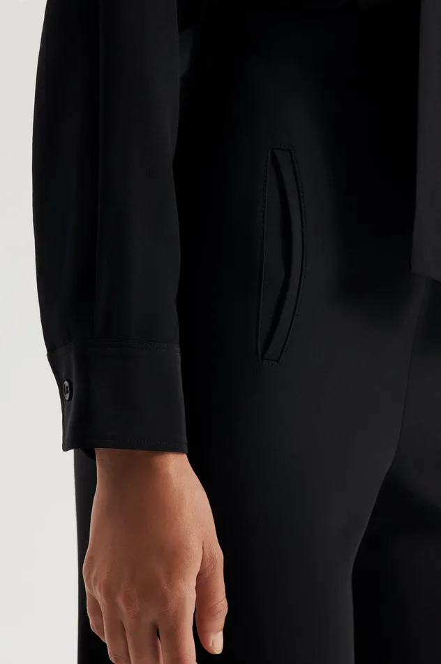 Trousers TAILORED HIGH WAIST TROUSER BLACK 8211 Scanlan Theodore Women