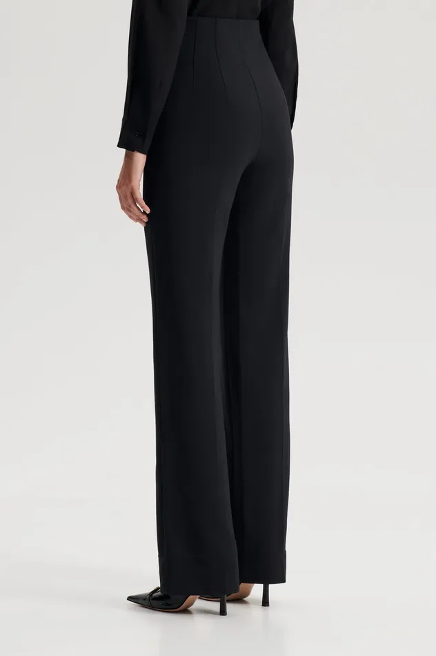 Trousers TAILORED HIGH WAIST TROUSER BLACK 8211 Scanlan Theodore Women