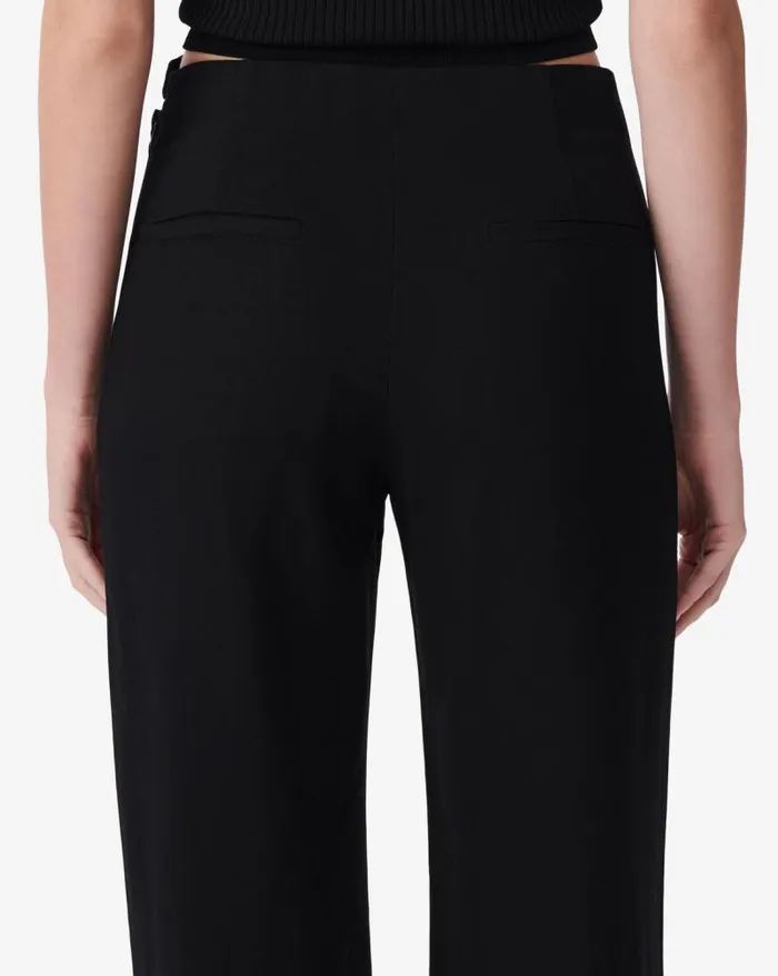Trousers Women IRO KAEN TWILL ASYMMETRICAL PANTS