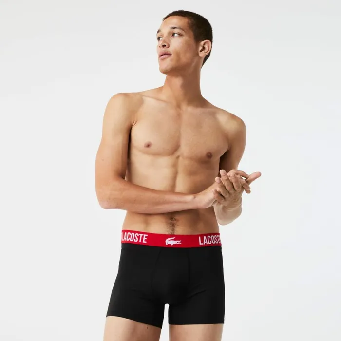 Underwear and Socks Men Lacoste Men039s Short Microfiber Boxer Brief 3Pack Black Red 939 Underwear and Socks Men Lacoste Men039s Short Microfiber Boxer Brief 3Pack Black Red 939