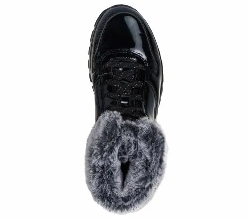 Uno Rugged 8211 Fiesty Winter Black Women SKECHERS Lace Up