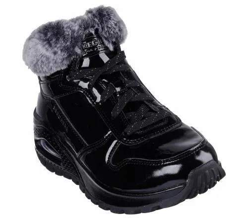 Uno Rugged 8211 Fiesty Winter Black Women SKECHERS Lace Up