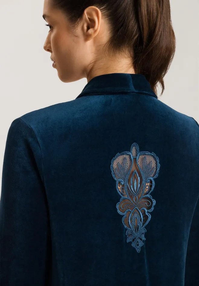 Velvet Blazer Mystic Blue Women HANRO Jackets and Cardigans