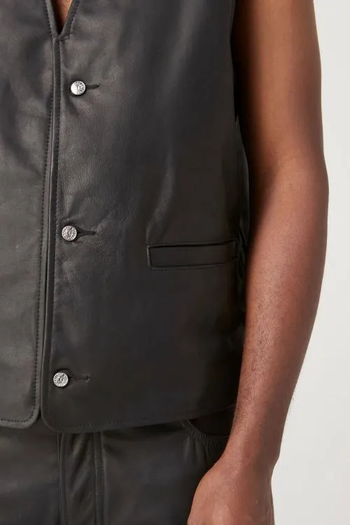 Vests Men Gallery Dept OUTLAW VEST Black