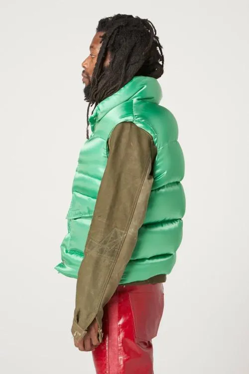 Vests Men Gallery Dept PUFF VEST Green