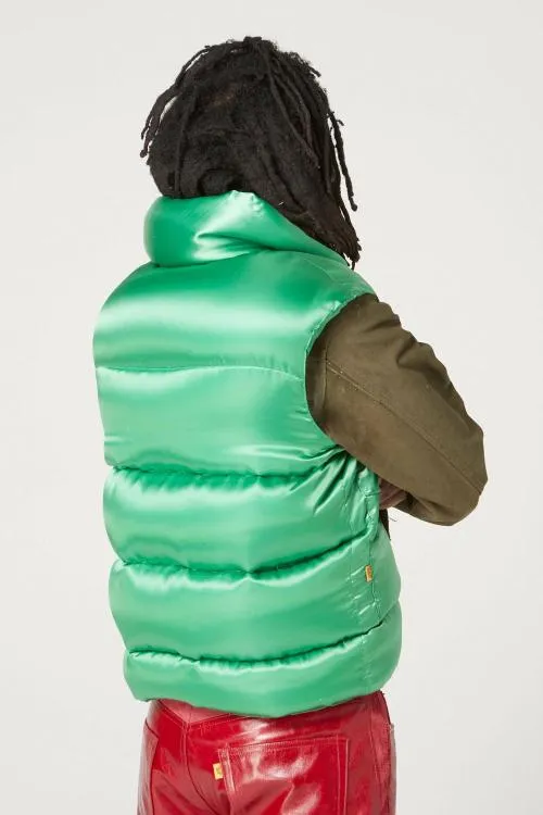 Vests Men Gallery Dept PUFF VEST Green