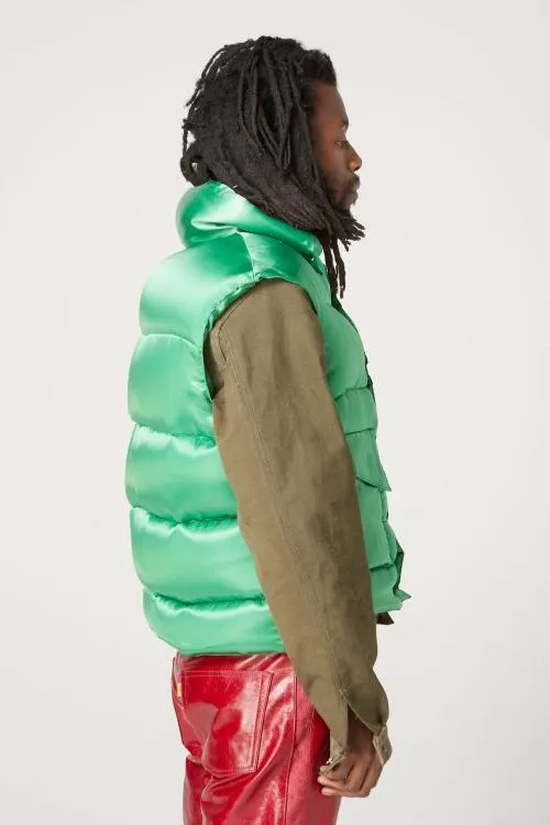 Vests Men Gallery Dept PUFF VEST Green