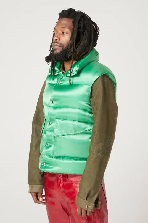 Vests Men Gallery Dept PUFF VEST Green