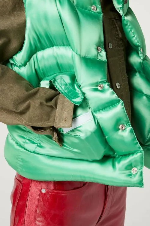 Vests Men Gallery Dept PUFF VEST Green
