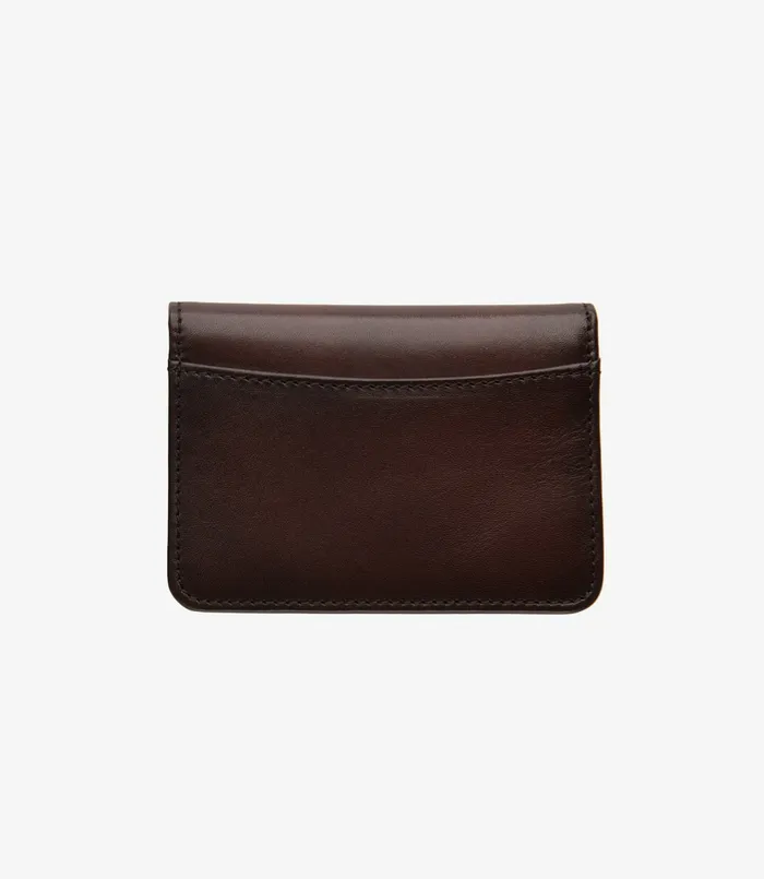 Wallets Card Holders Men Loake Fenchurch Card Holder Dark Brown
