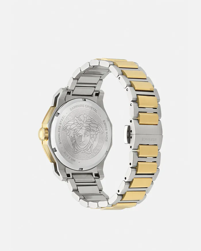 Watches Women Versace Medusa Deco Watch Silvergold