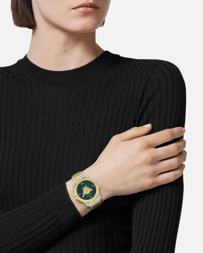 Watches Women Versace Medusa Deco Watch Silvergold