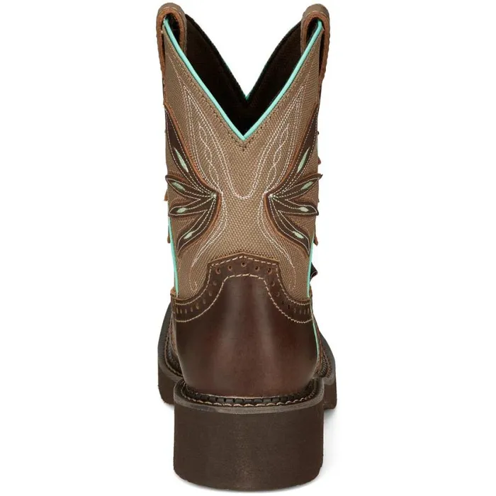 Western Women Justin Boots Nettie 8034 Western Boot Tan 040brown041