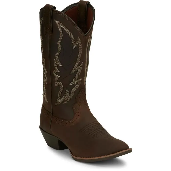 Western Women Justin Boots Rosella Chocolate 040brown041