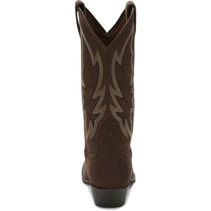 Western Women Justin Boots Rosella Chocolate 040brown041