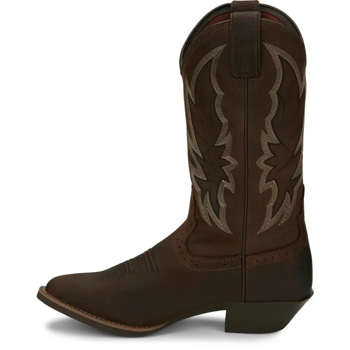 Western Women Justin Boots Rosella Chocolate 040brown041
