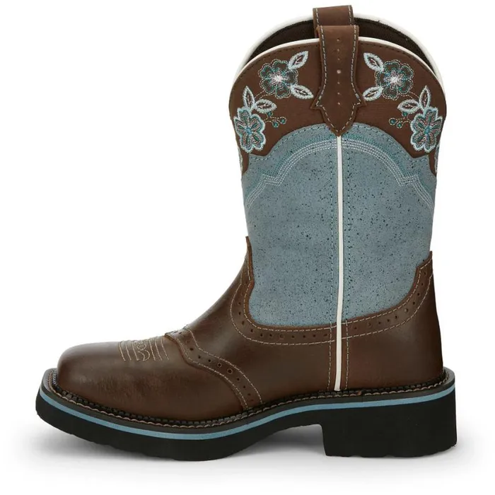 Western Women Justin Boots Starlina 11034 Western Boot Brown