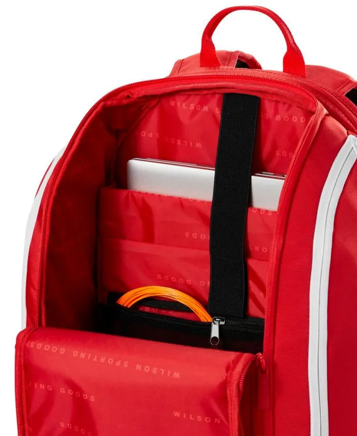 Wilson Bags Sports Super Tour Red Backpack Wilson Bags Sports Super Tour Red Backpack