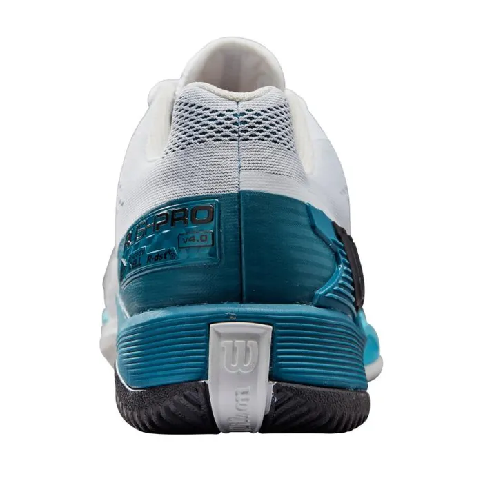 Wilson Shoes Sports Men039s Rush Pro 40 Tennis Shoe 8211 White Blue