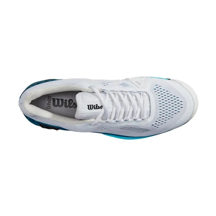 Wilson Shoes Sports Men039s Rush Pro 40 Tennis Shoe 8211 White Blue