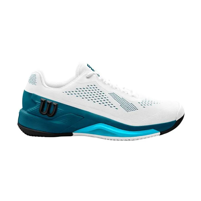 Wilson Shoes Sports Men039s Rush Pro 40 Tennis Shoe 8211 White Blue