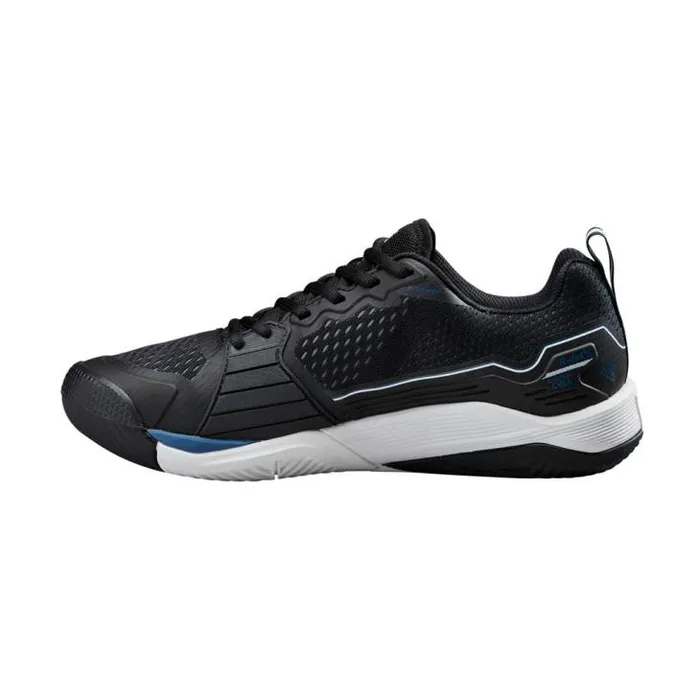 Wilson Shoes Sports Rush Pro 45 Men039s Tennis Shoe 8211 Black White Ensign Blue
