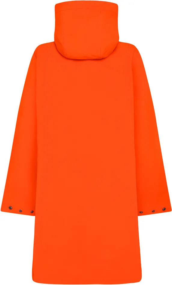 Women Adria Parka Tangerine Red Didriksons Spring Jackets