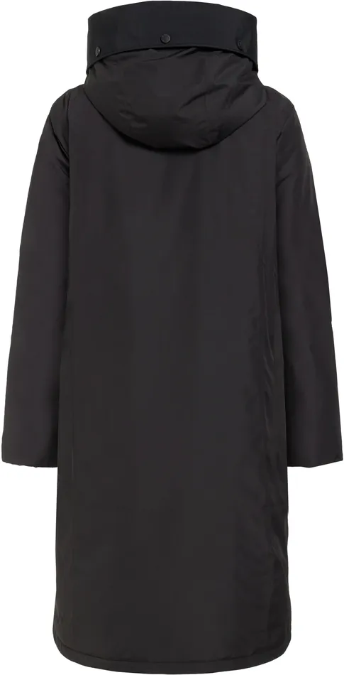 Women Aiko Parka Black Didriksons Autumn Jackets