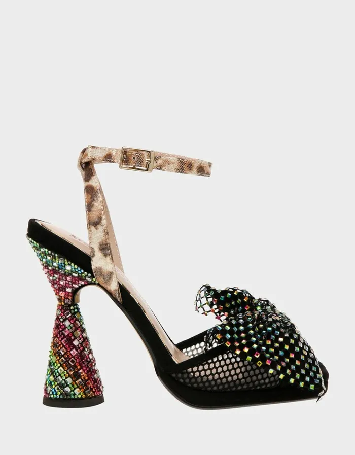 Women AISHA BLACK MULTI Betsey Johnson