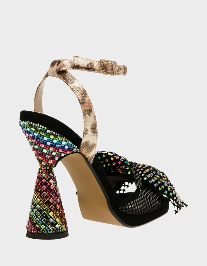 Women AISHA BLACK MULTI Betsey Johnson