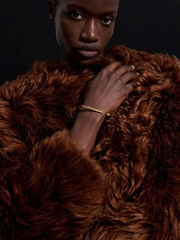 Women Angular Cuff Bracelet 8211 Gold CHARLES and KEITH Bracelets Women Angular Cuff Bracelet 8211 Gold CHARLES and KEITH Bracelets