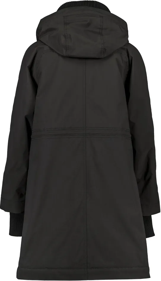Women Anita Parka Black Didriksons Autumn Jackets