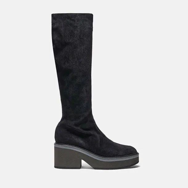 Women ANKI Suede Stretch Black Clergerie Boots and High Boots