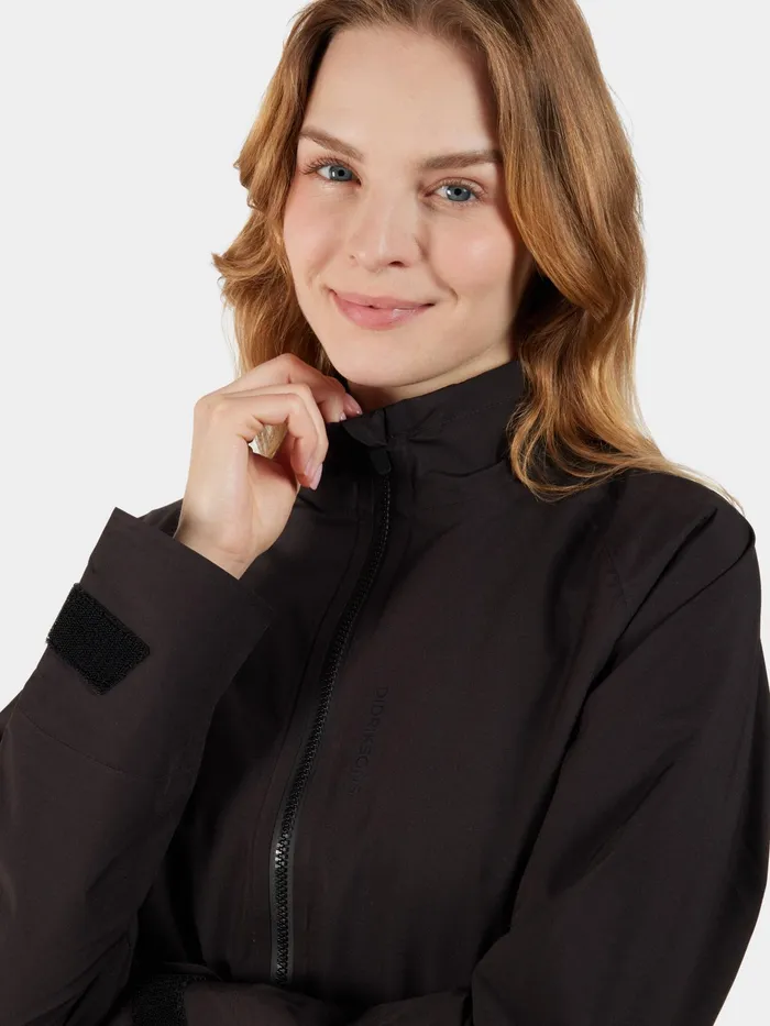 Women Annika Jacket Black Didriksons Autumn Jackets