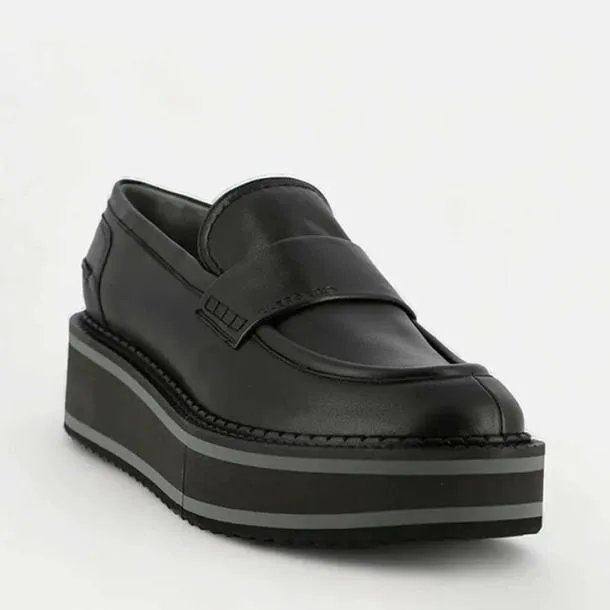 Women BAHATI Black Clergerie Loafers and Moccasins