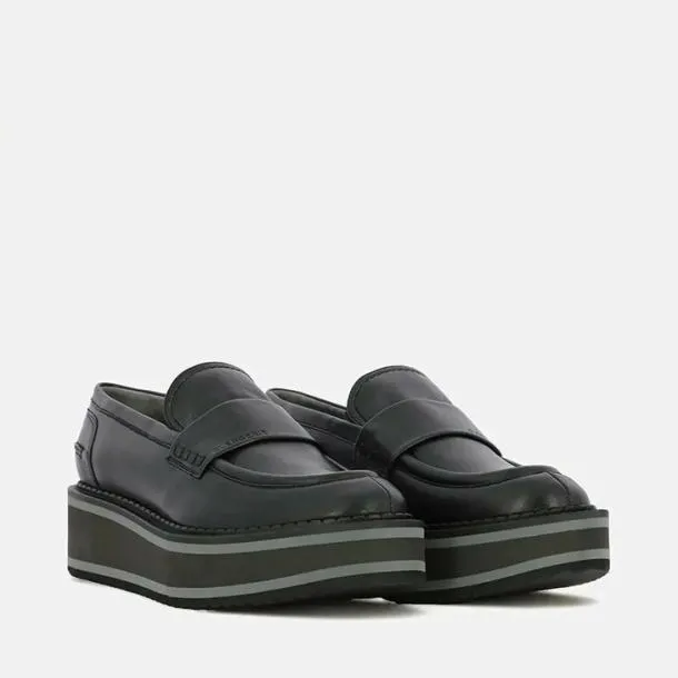 Women BAHATI Black Clergerie Loafers and Moccasins