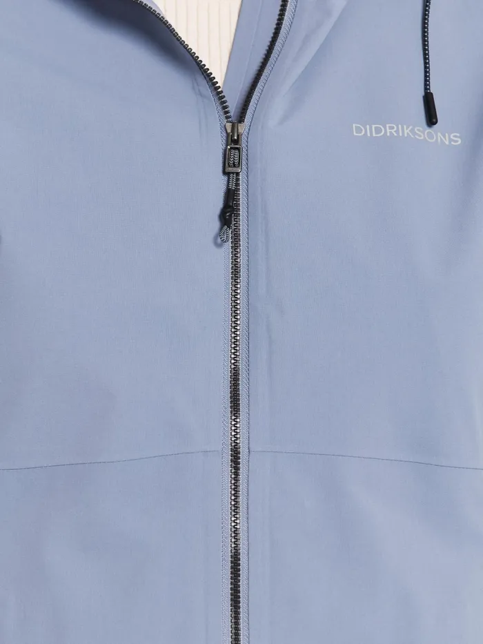 Women Bea Parka Glacial Blue Didriksons Spring Jackets