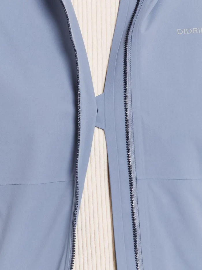Women Bea Parka Glacial Blue Didriksons Spring Jackets