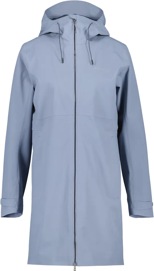 Women Bea Parka Glacial Blue Didriksons Spring Jackets