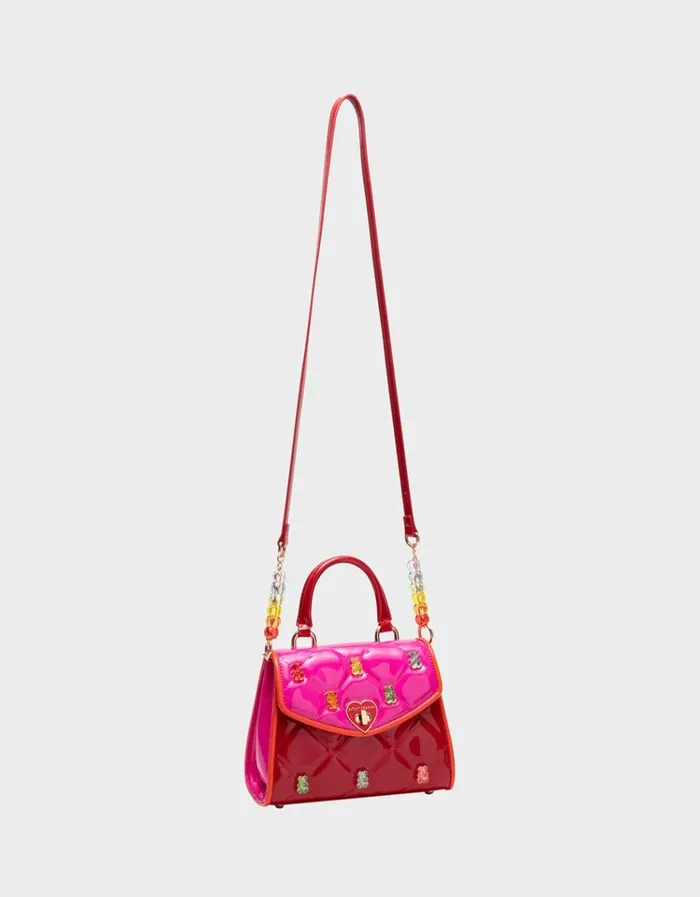 Women BEARY SWEET TOP HANDLE PINK MULTI Pink Multi Betsey Johnson