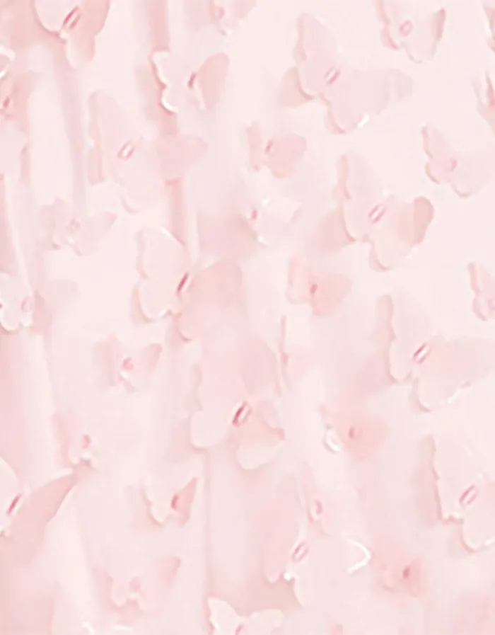 Women BETSEYS BUTTERFLY MAXI DRESS PINK Pink Betsey Johnson
